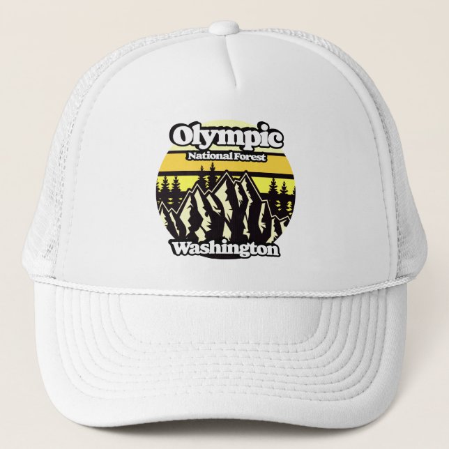 Casquette Forêt nationale olympique, Washington (Devant)