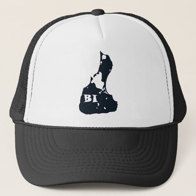 Casquette Forme d'île de BI d'Île de Block (Devant)