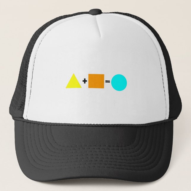 Casquette Formes symétriques amusantes (Devant)
