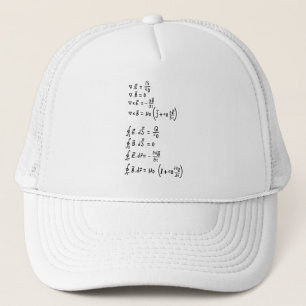 Casquette Formule physique