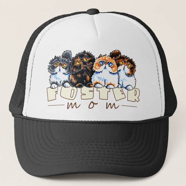 Casquette Foster Cat Maman (Devant)