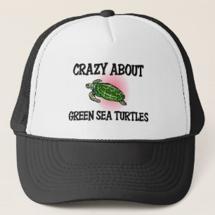 Casquette Fou au sujet des tortues de mer verte