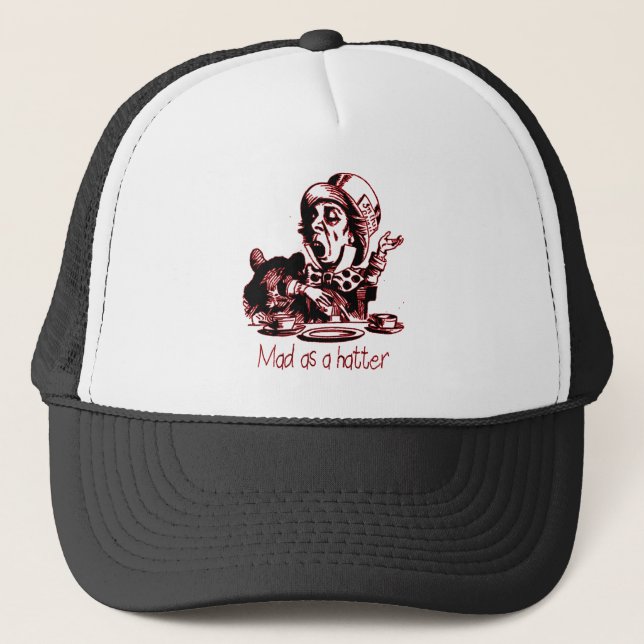 Casquette Fou comme habillement de chapelier (Devant)