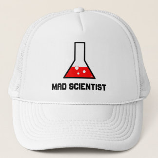 Casquette fou de scientifique
