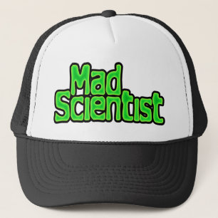 Casquette fou de scientifique