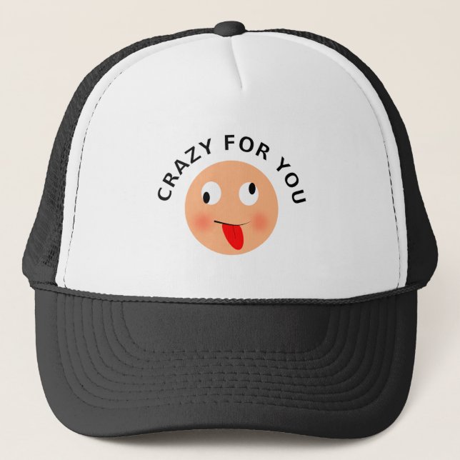 Casquette Fou pour toi (Devant)