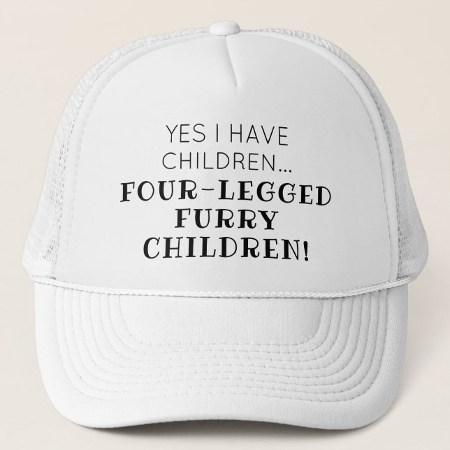 Casquette Four à quatre pattes Enfants Drôle Citation Trucke (Devant)