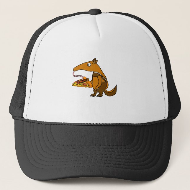 Casquette Fourmilier drôle mangeant la bande dessinée de (Devant)
