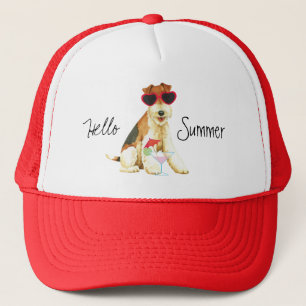 Casquette Fox Terrier de fil d'été