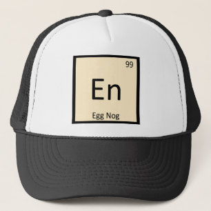 Casquette Fr - Symbole de table périodique de la chimie des