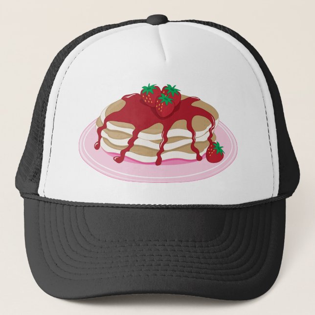 Casquette Fraise de crêpes (Devant)