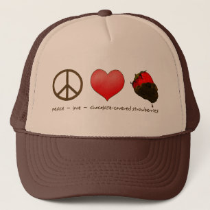 Casquette Fraises d'amour de paix