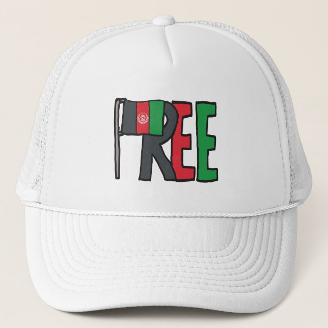 Casquette Free Afghanistan (Devant)