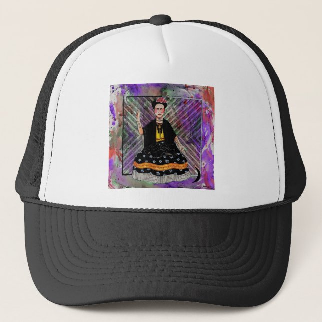 Casquette Frida Kahlo (Devant)