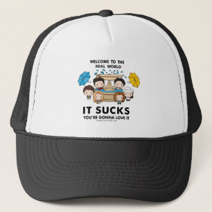 Casquette FRIENDS™   Bienvenue dans le monde réel Chibi