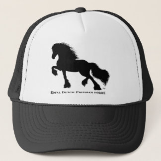 Casquette Friesian Horse