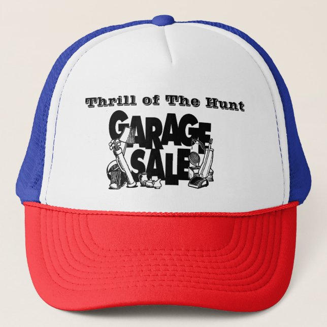 Casquette Frissons de la chasse Garage Vente Truckers Ha (Devant)