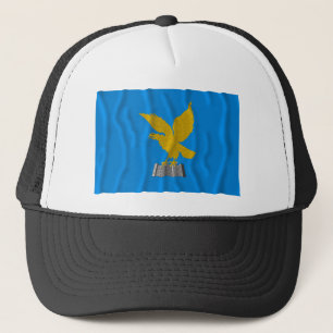 Casquette Friuli-Venezia Giulia ondulant le drapeau