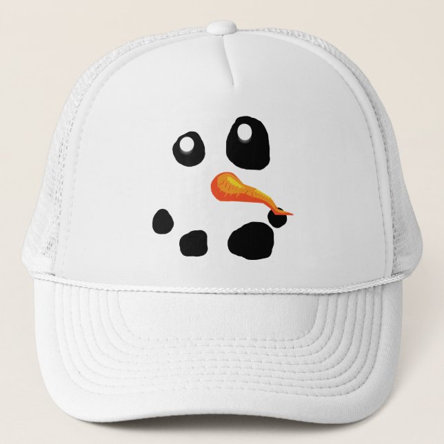 Casquette Frosty le Snowman souriant (Devant)
