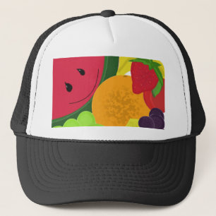 Casquette Fruits de dessin animé mignons