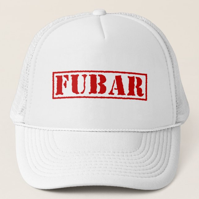 CASQUETTE FUBAR (Devant)