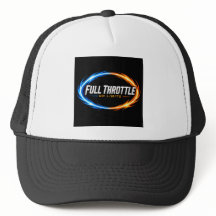 Full Throttle No Limits Hat – Bold Racing Flame Lo