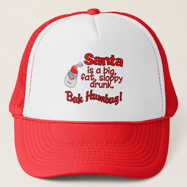 Casquette FUMISTE de BAH Père Noël (Devant)