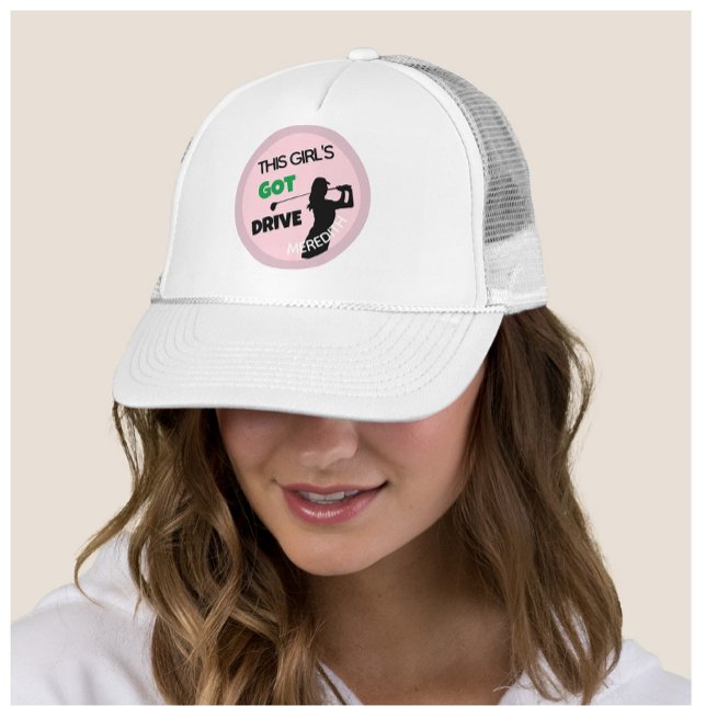 Casquette Fun Golf Gal Swing Ai Le Nom Du Lecteur (Créateur téléchargé)