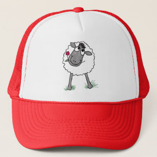 Casquette Fun Silencieux mouton avec Fleur, Chapeau de Truck