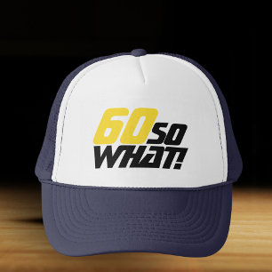 Casquette Funny 60 Alors quelle citation typographie 60e ann