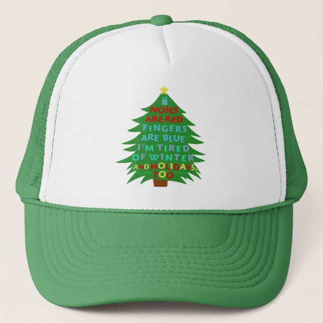 Casquette Funny Bah Humbug (Devant)