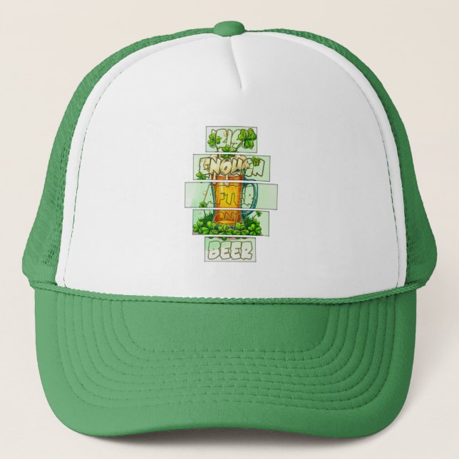 Casquette Funny Beer St Patrick’s Day Shirt – boné (Devant)