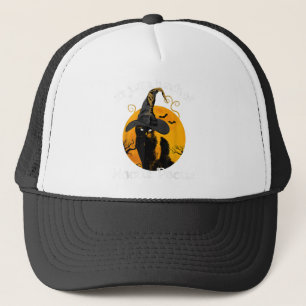 Casquette Funny Black Cat Moon Halloween Costume Bunch of Ho