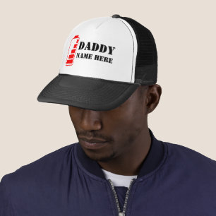 CASQUETTE FUNNY DADDY RED BATTERY DAD CADEAU