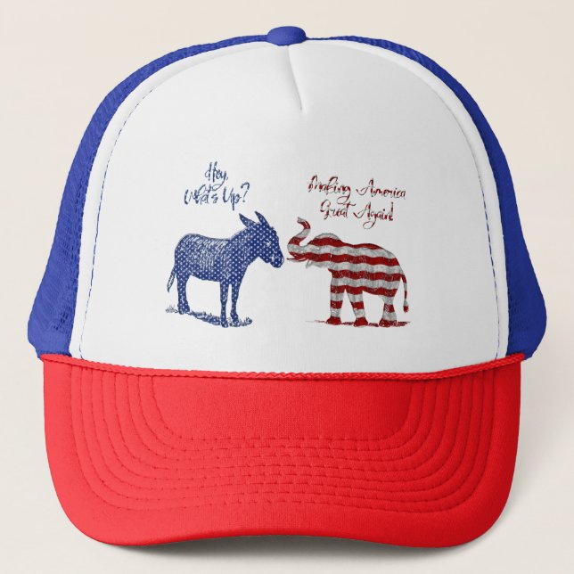Casquette Funny Élections Thème Pro Républicain Trump 2024 (Devant)