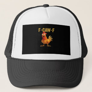 Casquette Funny F-Caw-F poulet créatif décontracté