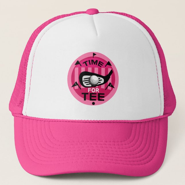 Casquette Funny Femme Golfers Pros Fanatics de golf (Devant)