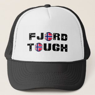 Casquette Funny "Fjord Tough" & Norway Flag 