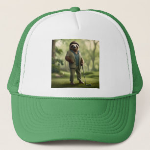 Casquette Funny Golf Sloth,