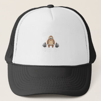 Casquette Funny Gym Workout Kinda Fit Sorta Fat Sloth T-Shir