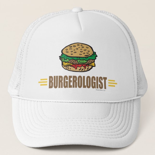 Casquette Funny Hamburger (Devant)
