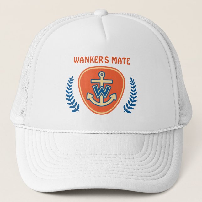 Casquette Funny Nautique "Capitaine's Mate" (Devant)