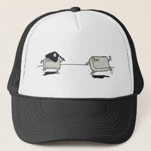 Casquette Funny Police Humour - Ctrl Chasing Esc Key