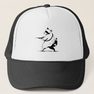 Casquette Funny Raccoon Shooter