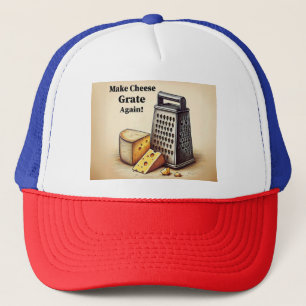 Casquette Funny Satire américaine Jaune
