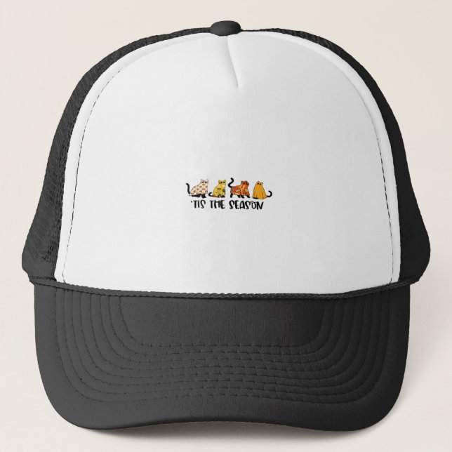 Casquette Funny Tis The Season Spooky Halloween Costume (Devant)