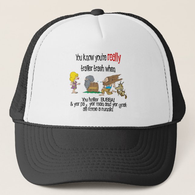 Casquette Funny Trailer Park (Devant)