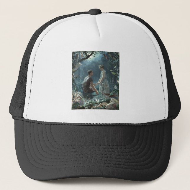 Casquette Furries : Le rêve d'une nuit d'été de Shakespeare (Devant)