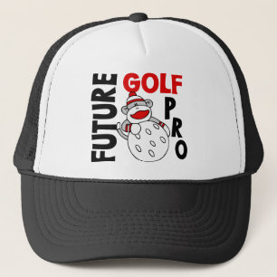 Casquette Futur singe de chaussette de professionnel de golf