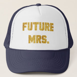 Casquette Future Mme Gold Goil Bride Hat